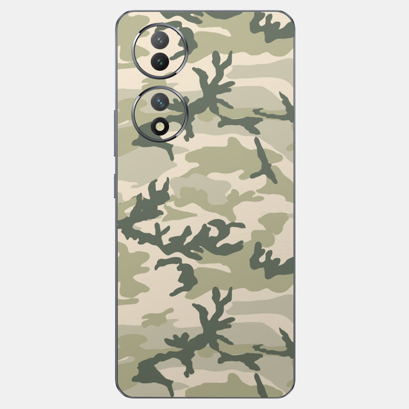 Military Camo Glass Back