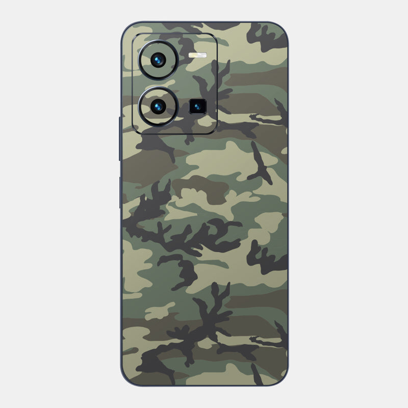 Forest Camo Glass Back