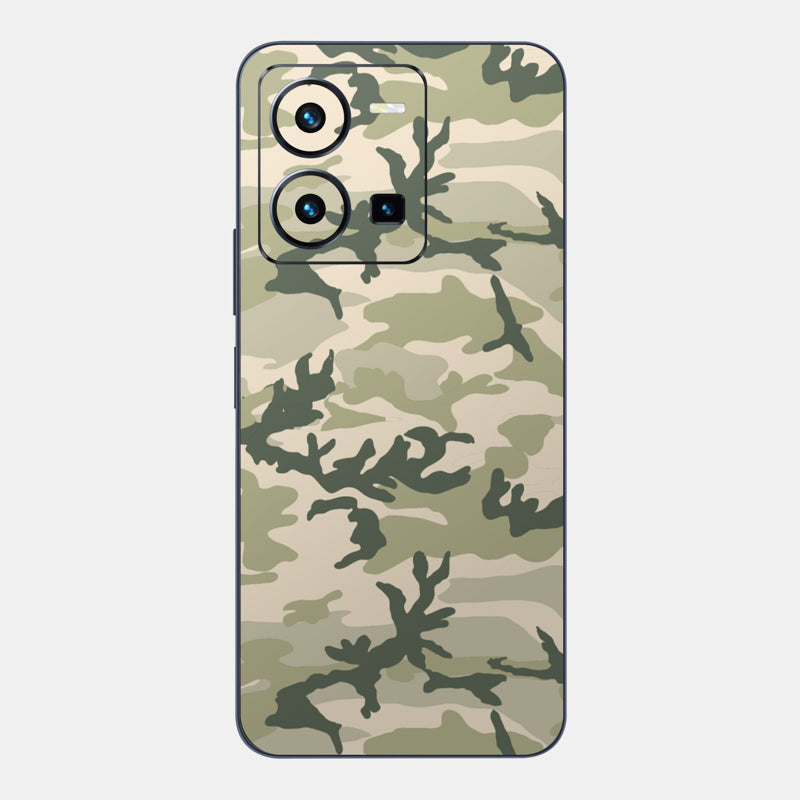 Military Camo Glass Back