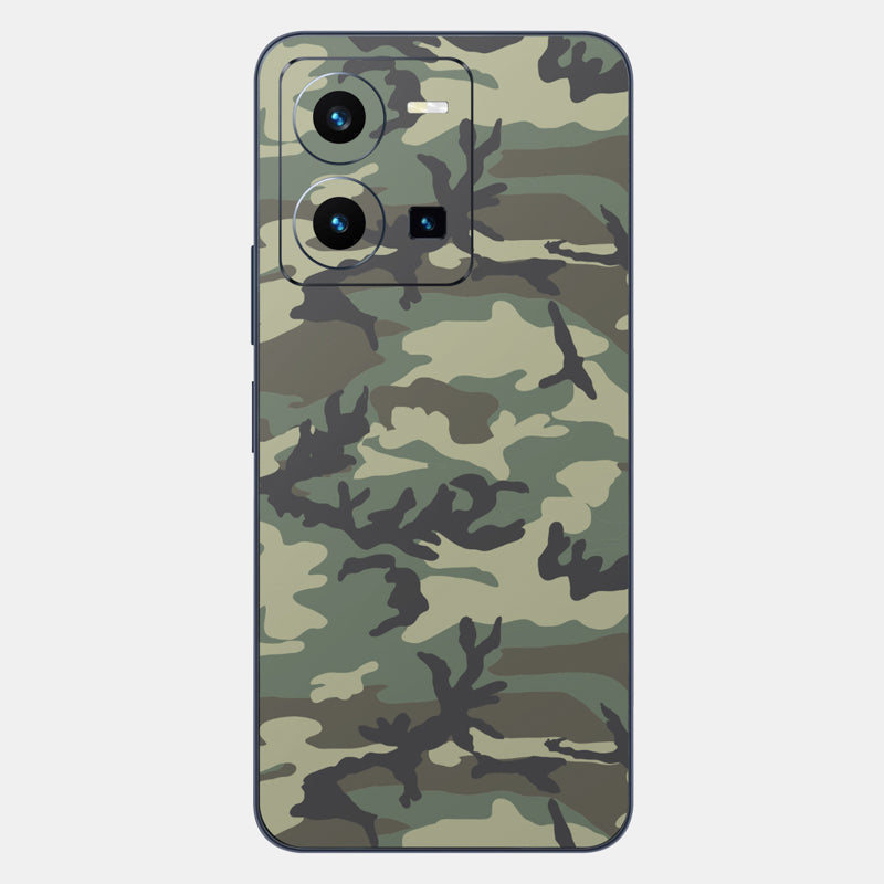 Forest Camo Glass Back