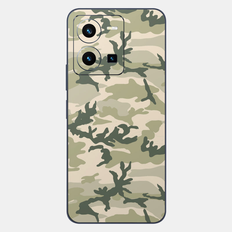 Military Camo Glass Back