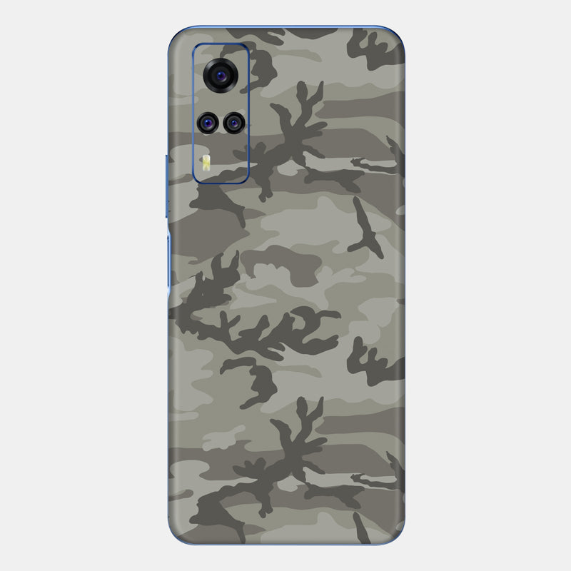 Dessert Camo Glass Back