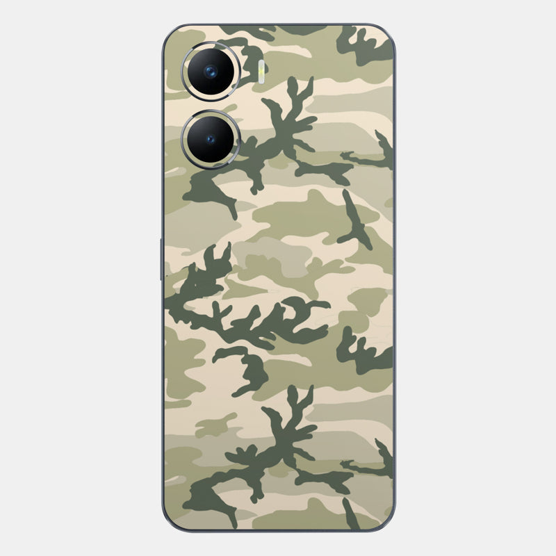 Military Camo Glass Back