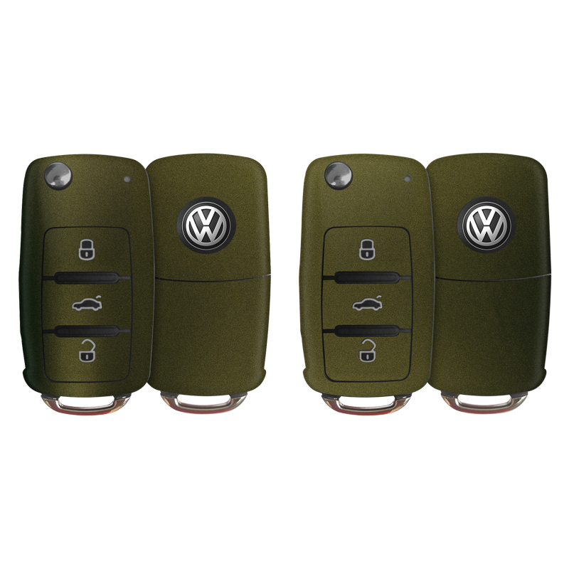 Satin Golden Black Key-1 + Key-2