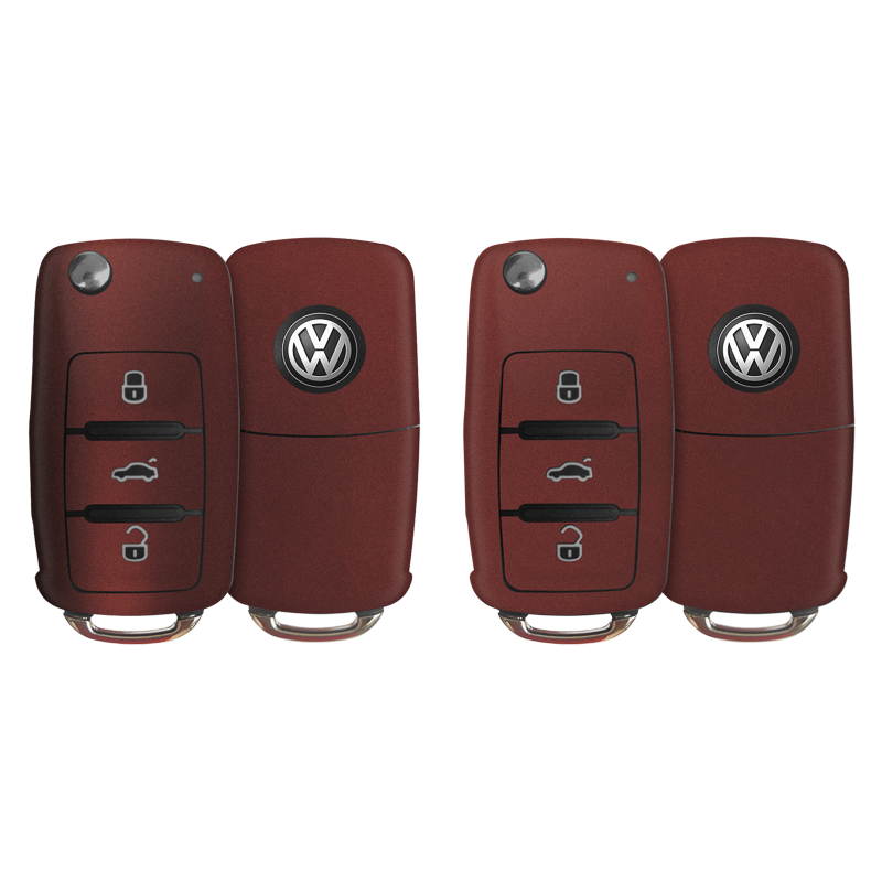 Satin Mercury Red Key-1 + Key-2