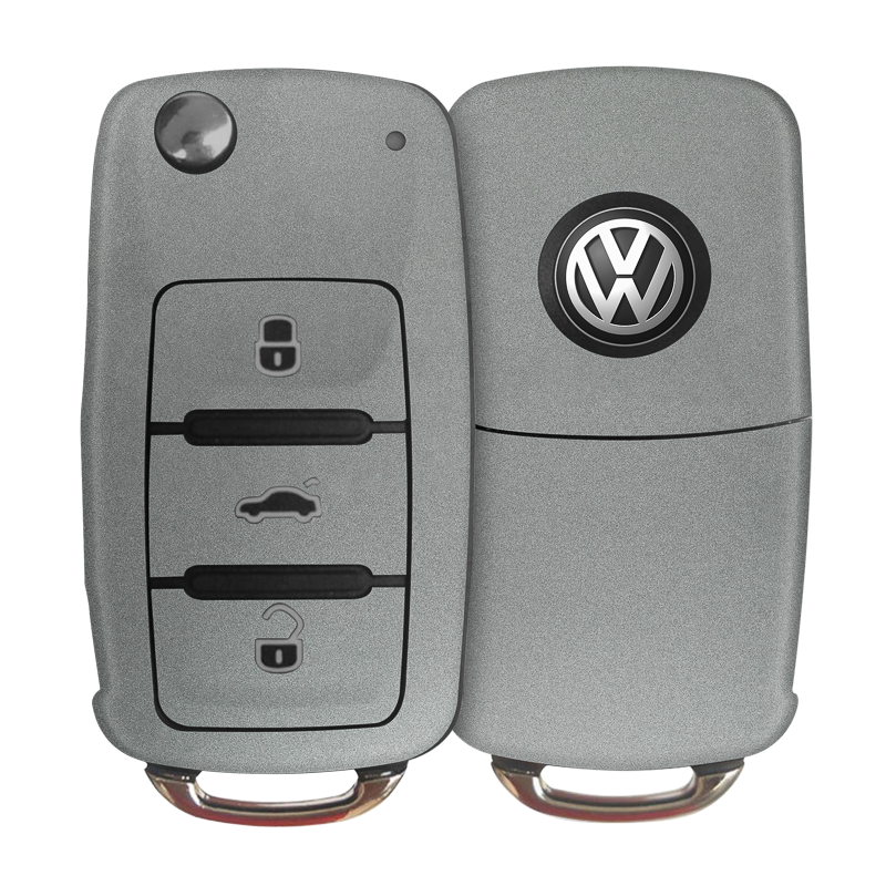 Satin Metiorite Silver Key-1