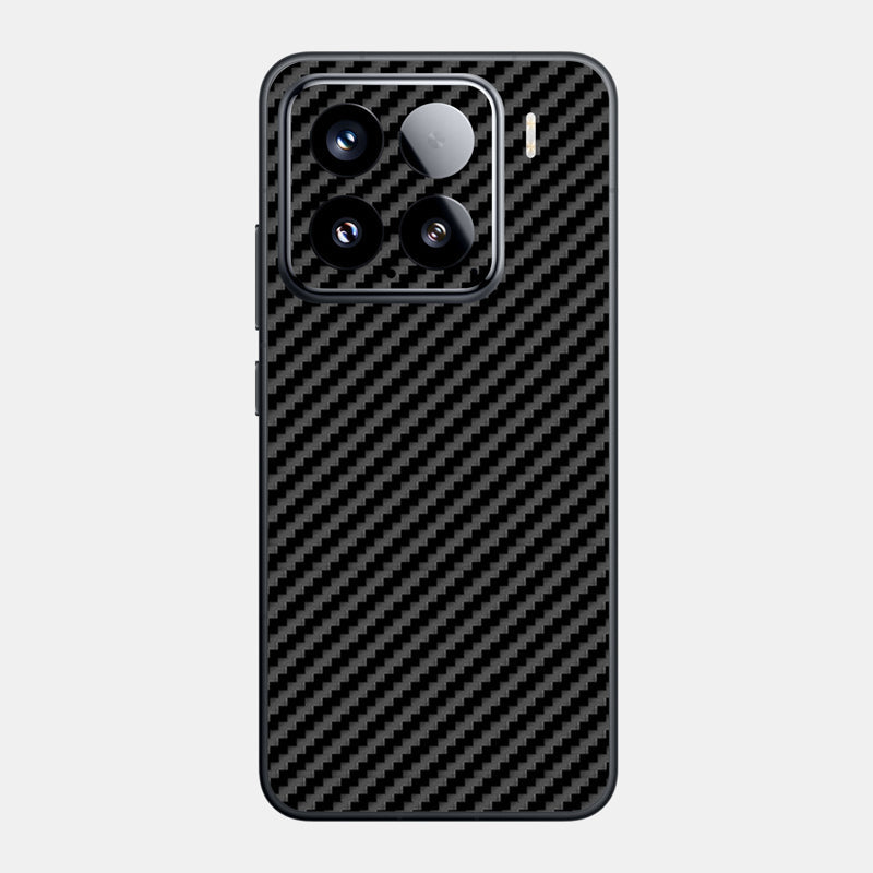 Carbon Fibre Black Glass Back