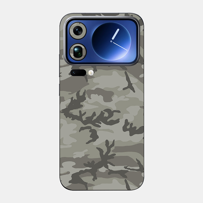 Dessert Camo Glass Back