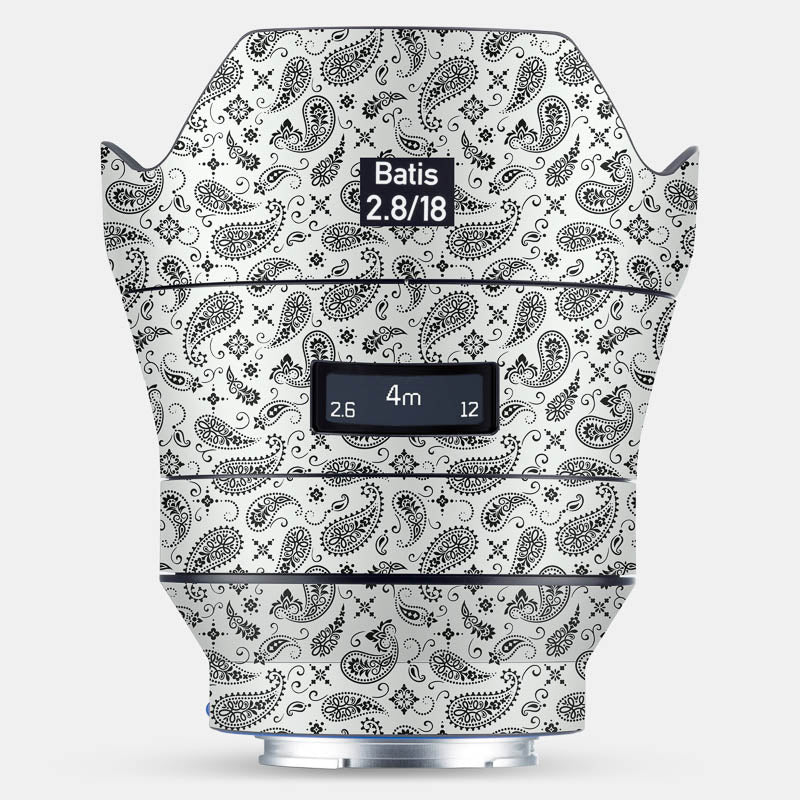 White Paisley Full Body