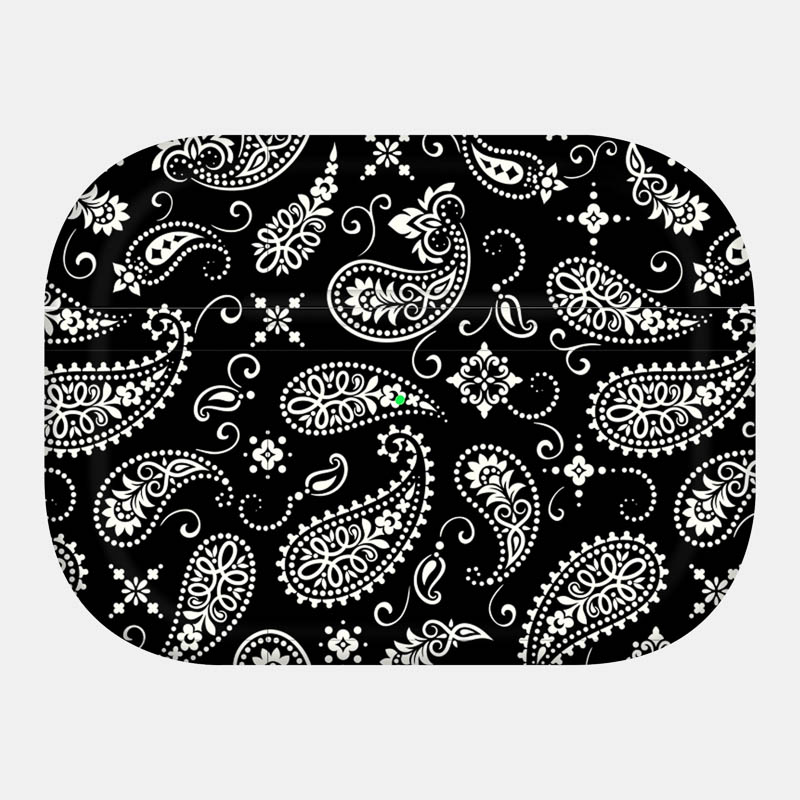Black Paisley Full Body