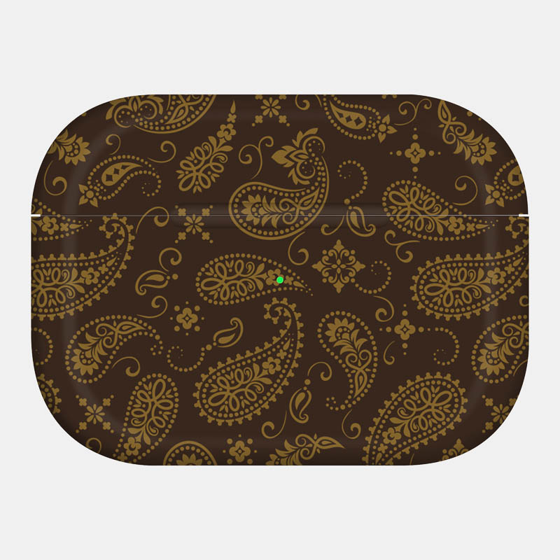 Brown Paisley Full Body