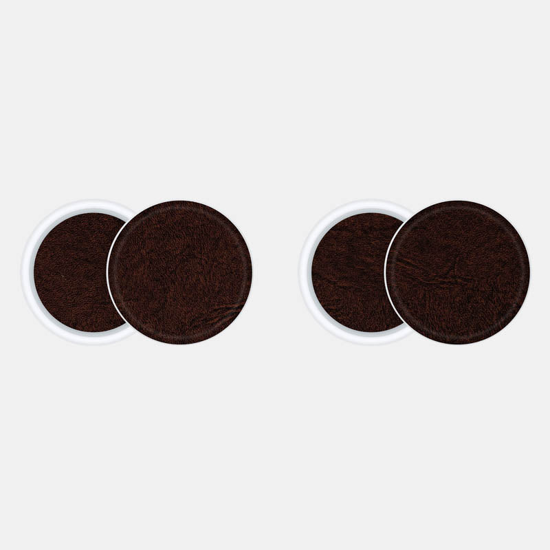 Brown Leather Pack of 2