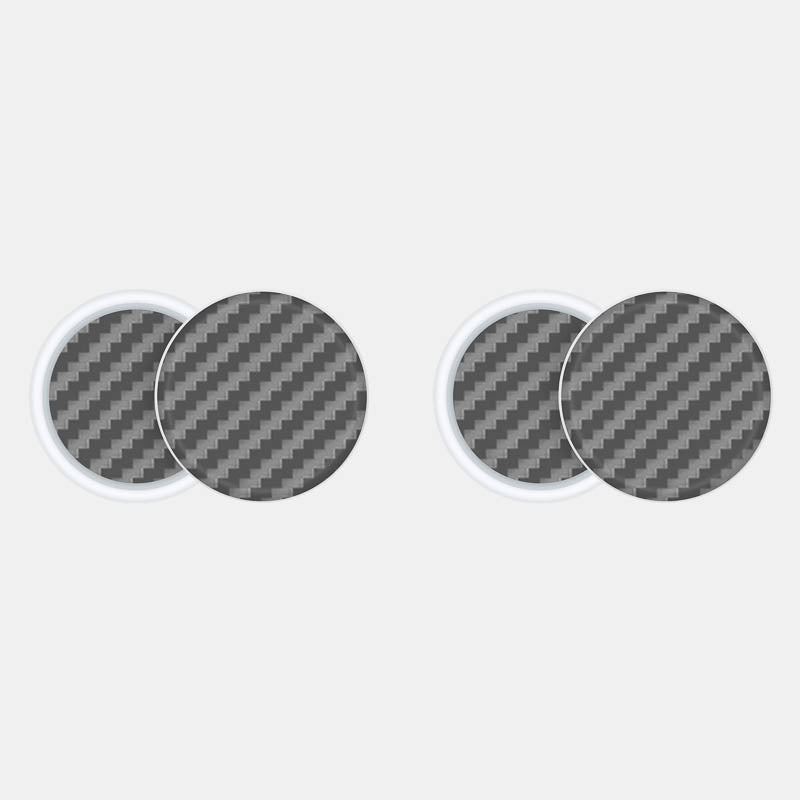 Carbon Fibre Grey Pack of 2