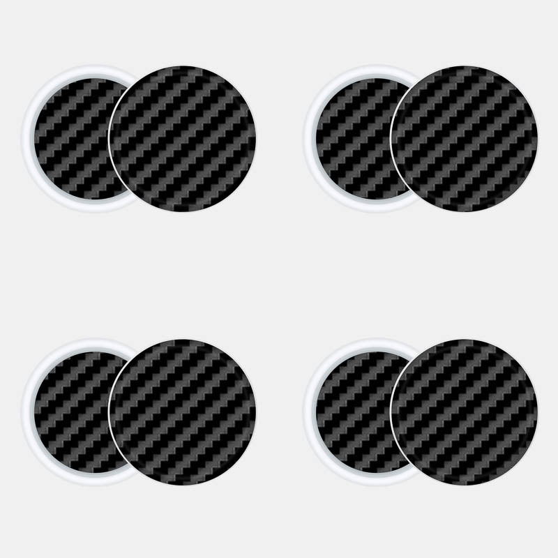 Carbon Fibre Black Pack of 4