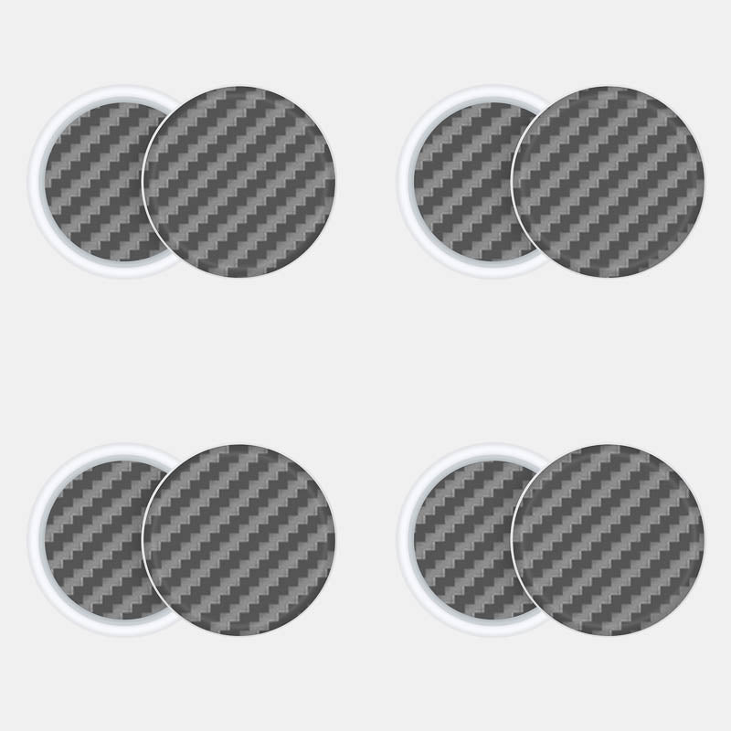 Carbon Fibre Grey Pack of 4