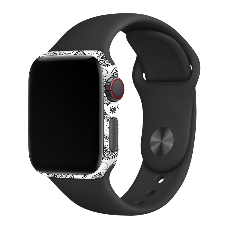 White Paisley Full Body