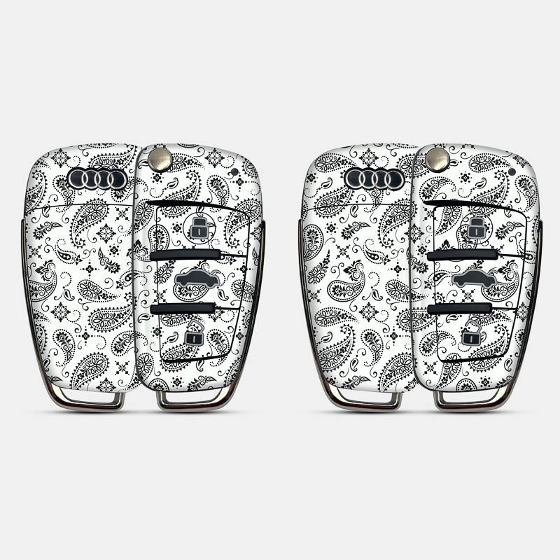 White Paisley Key-1 + Key-2
