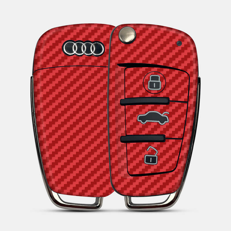 Carbon Fibre Red Key-1