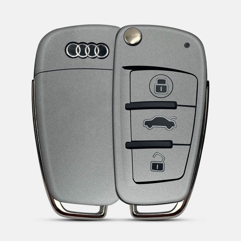 Satin Metiorite Silver Key-1