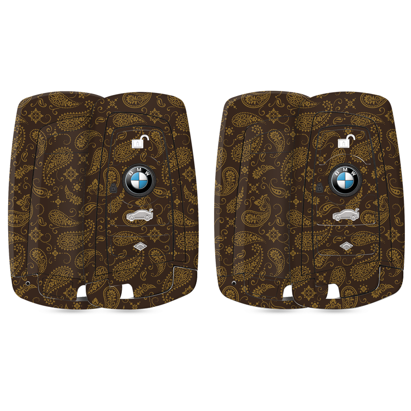 Brown Paisley Key-1 + Key-2