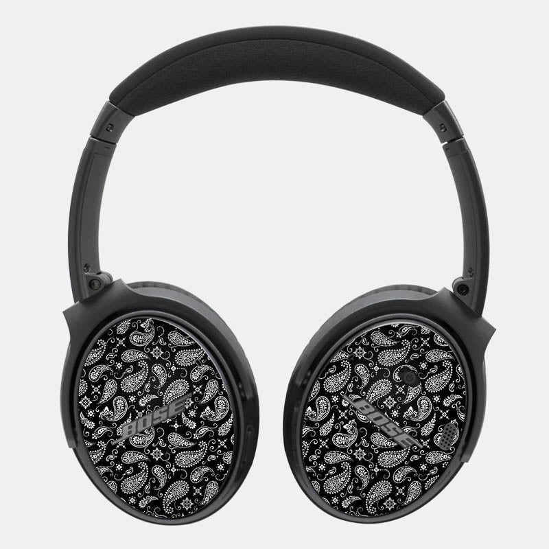 Black Paisley Full Body