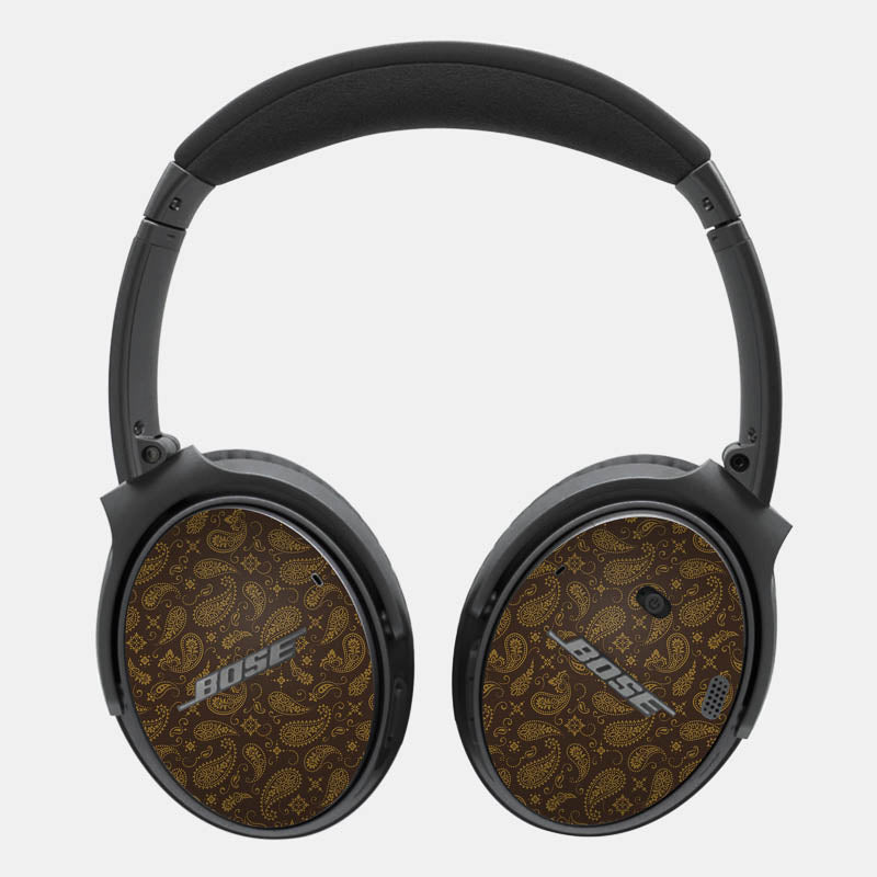 Brown Paisley Full Body