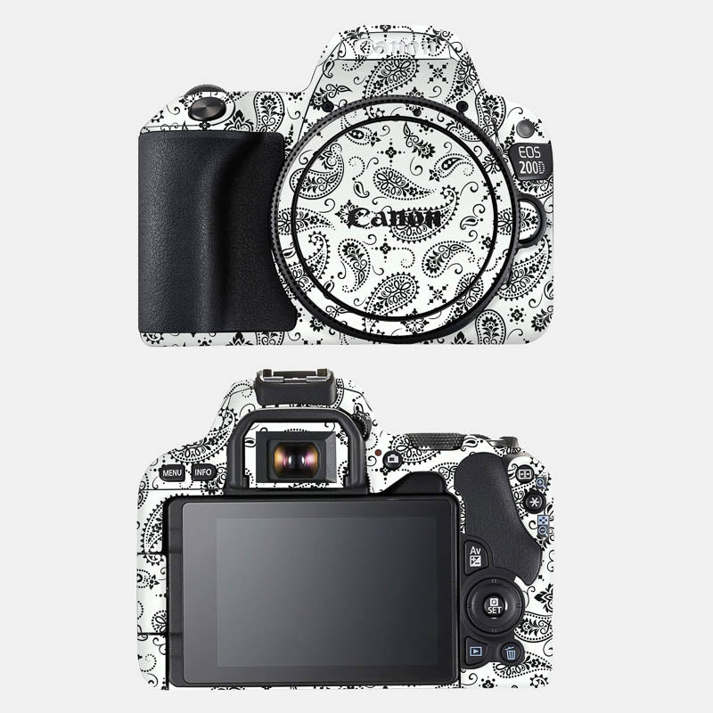 White Paisley Full Body