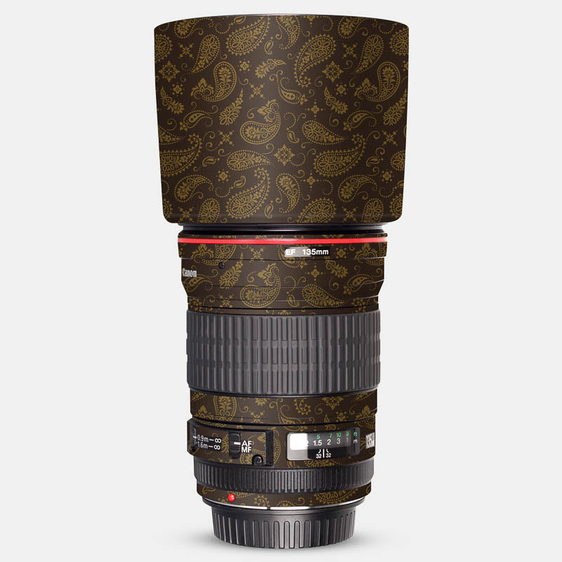 Brown paisley Full Body