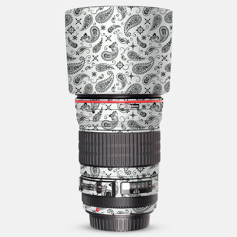 White Paisley Full Body