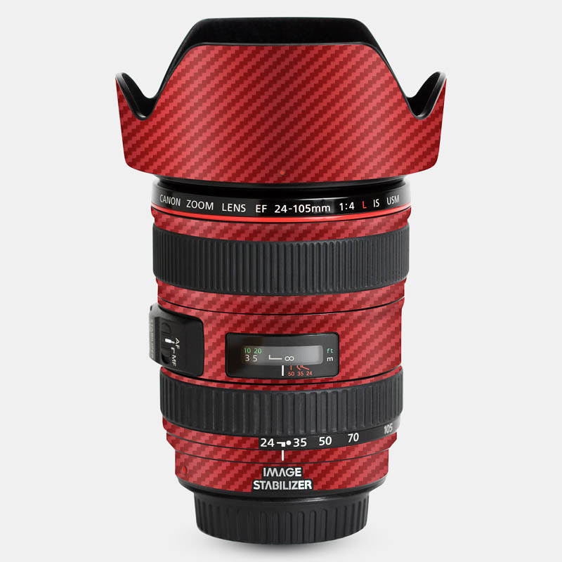 Carbon Fibre Red Full Body