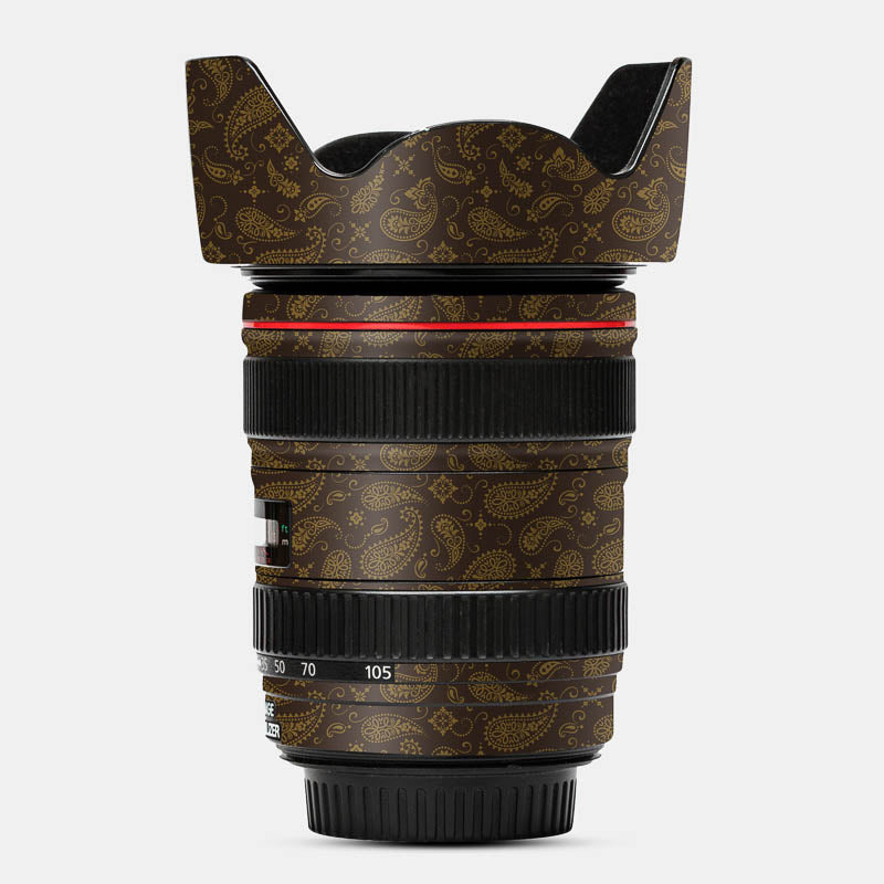 Brown paisley Full Body