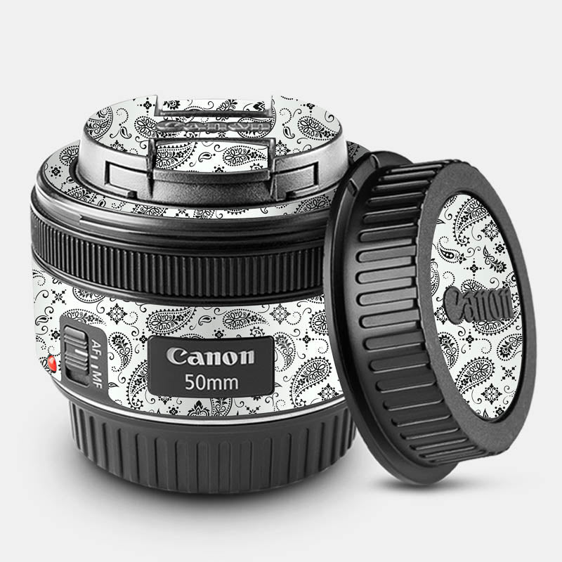 White Paisley Full Body