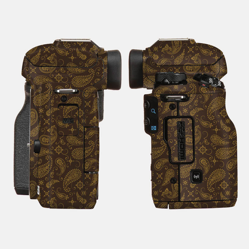 Brown Paisley Full Body