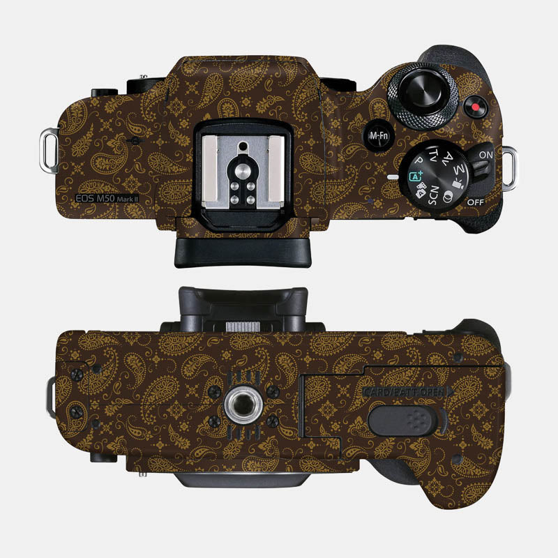Brown Paisley Full Body