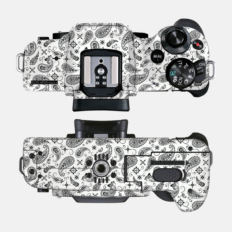 White Paisley Full Body