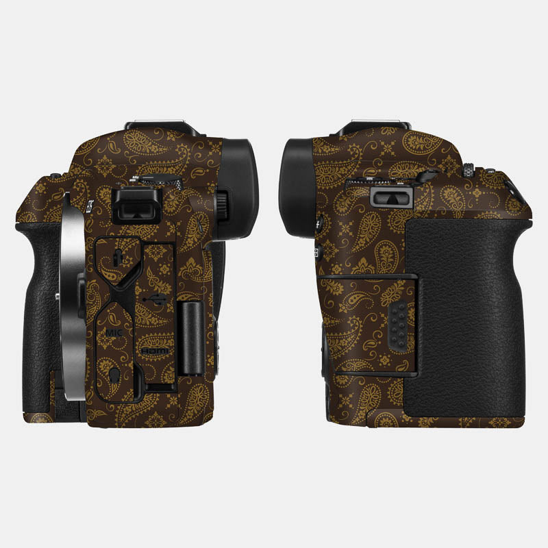 Brown Paisley Full Body