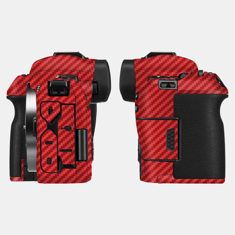 Carbon Fibre Red Full Body