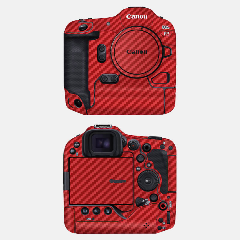 Carbon Fibre Red Full Body