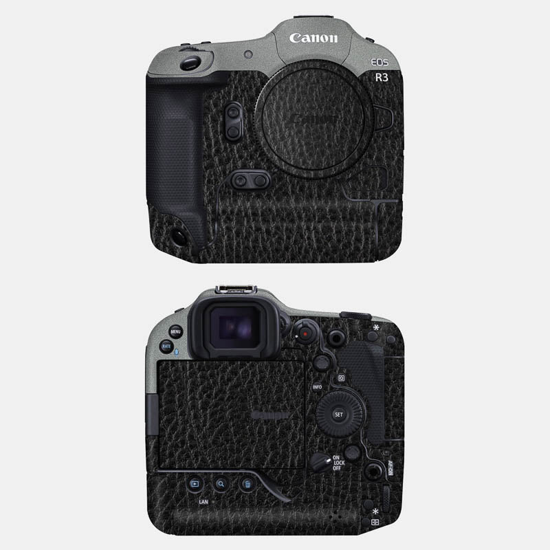 Retro Black Leather Full Body