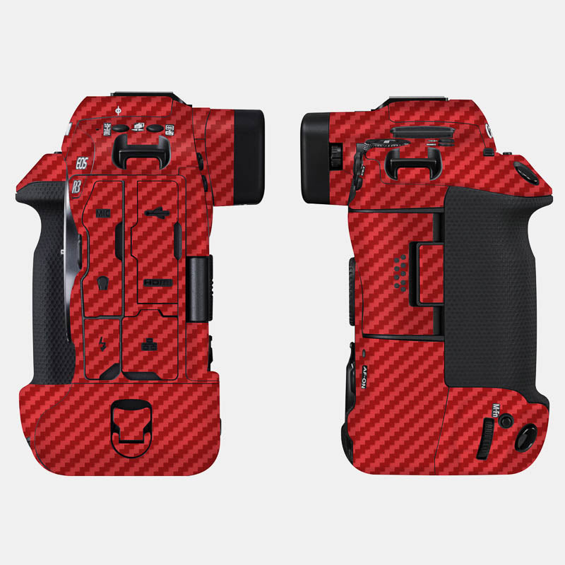 Carbon Fibre Red Full Body