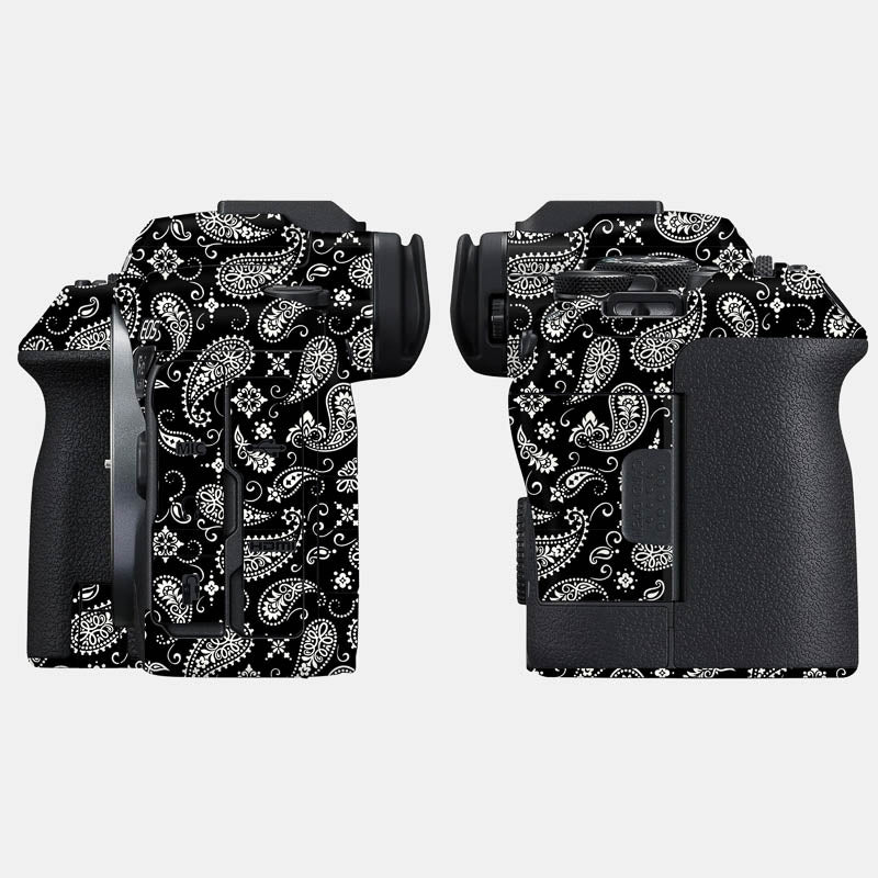 Black Paisley Full Body