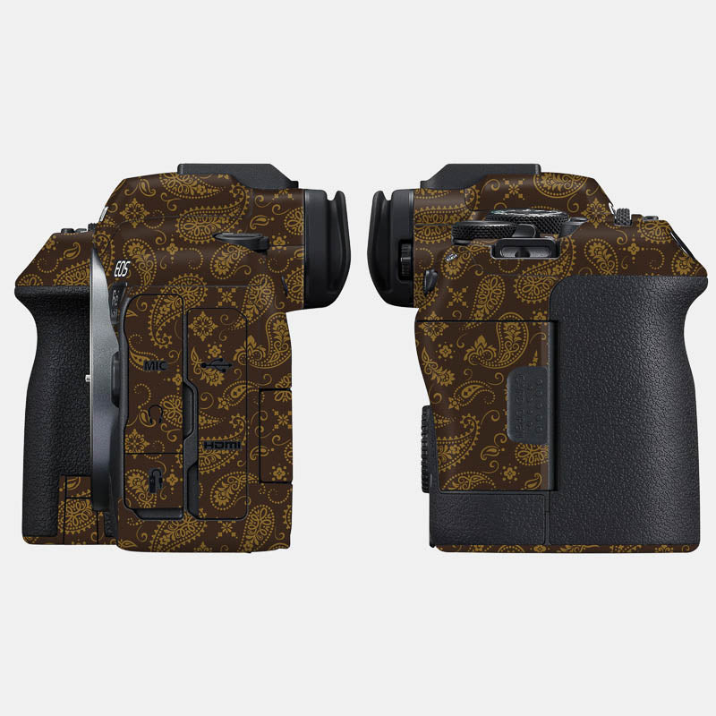 Brown Paisley Full Body