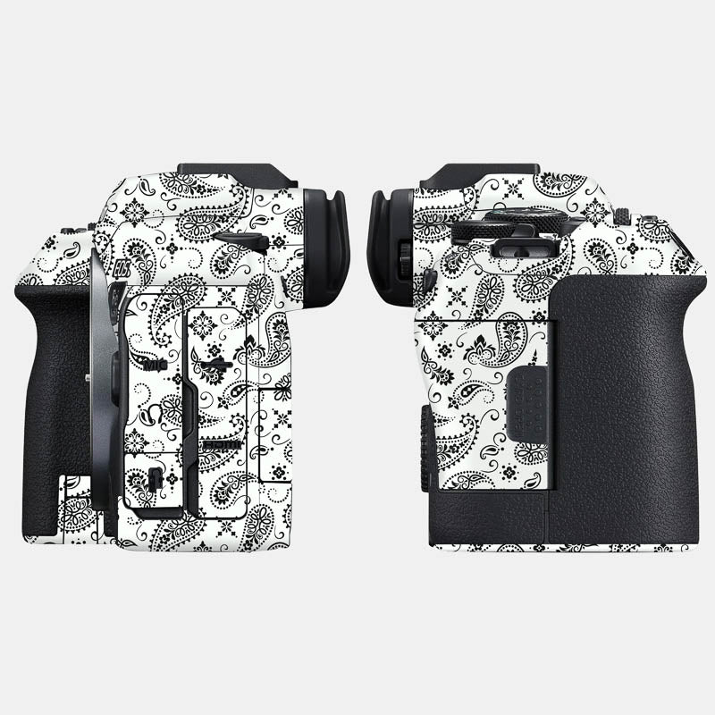 White Paisley Full Body