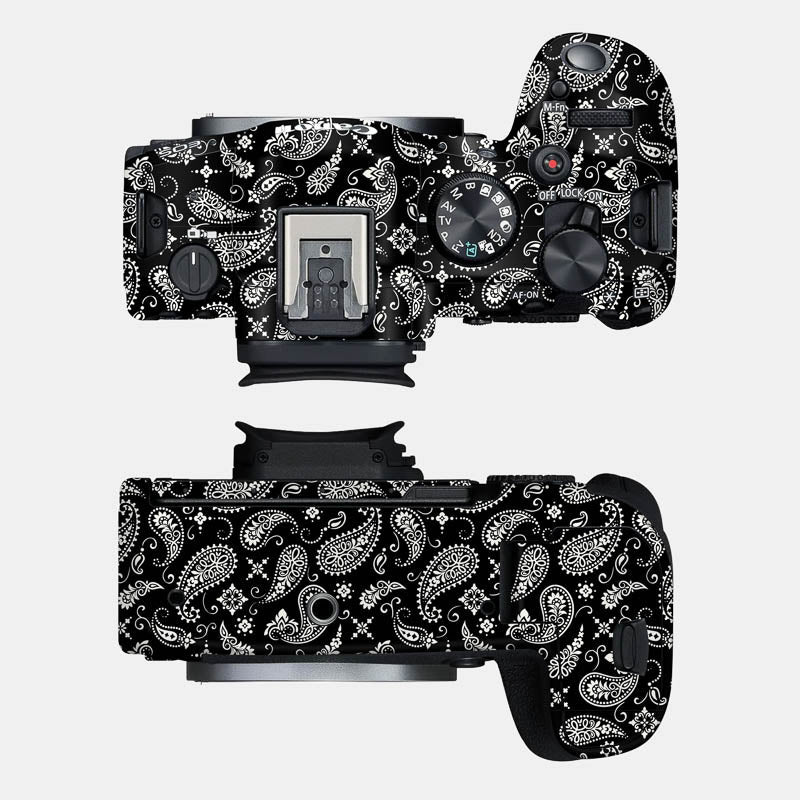 Black Paisley Full Body