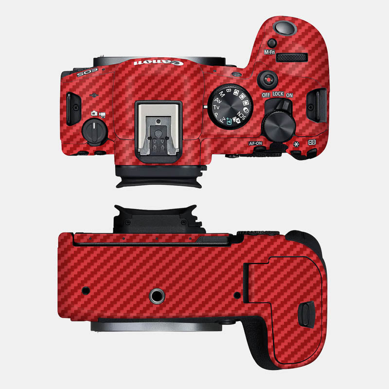Carbon Fibre Red Full Body