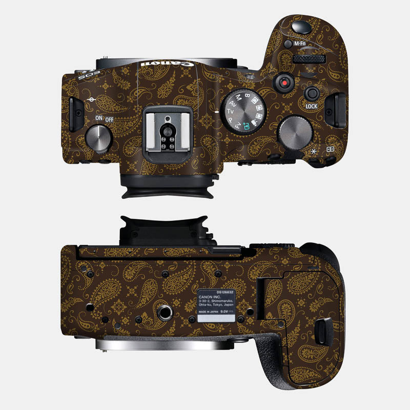 Brown Paisley Full Body