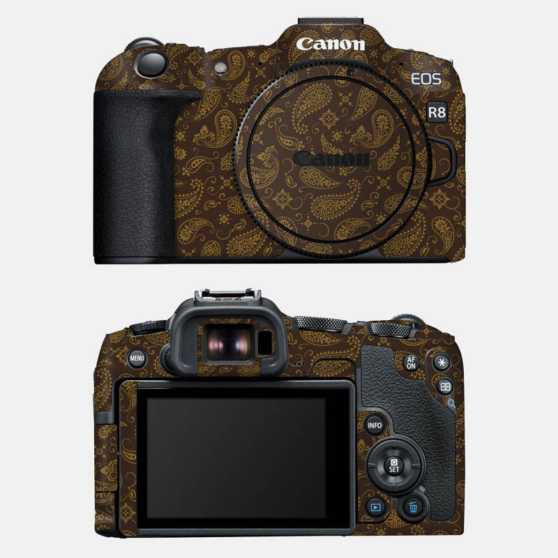 Brown Paisley Full Body