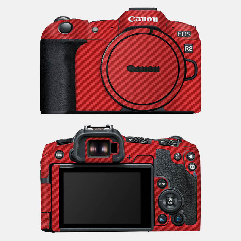 Carbon Fibre Red Full Body