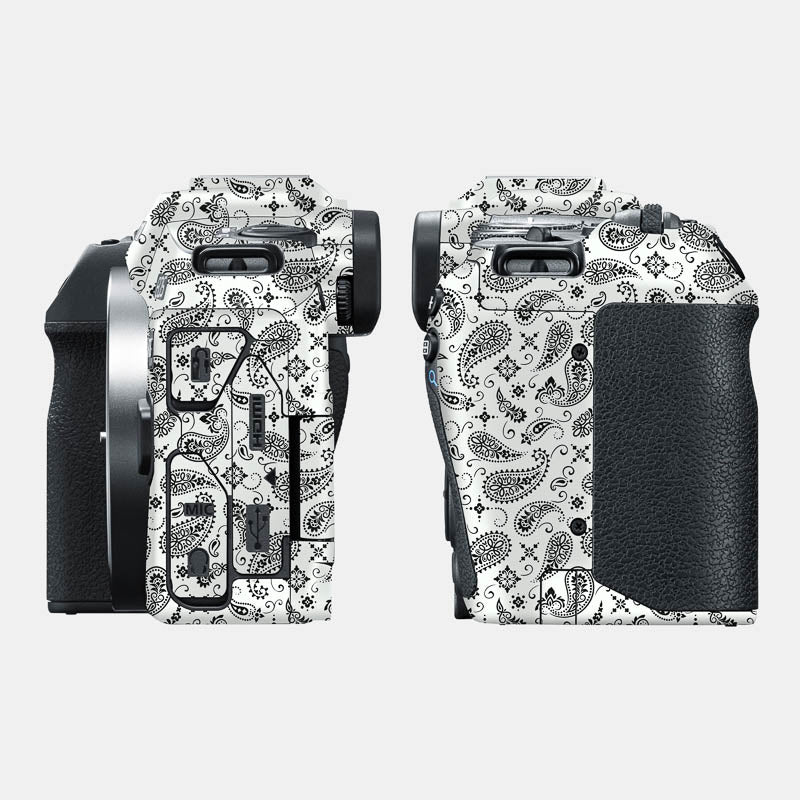 White Paisley Full Body