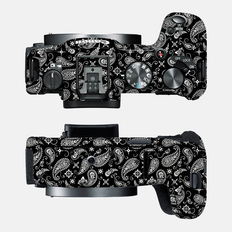 Black Paisley Full Body